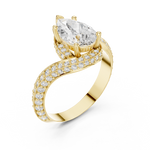 Gold Ring SBWR(15), Yellow Gold, view 2