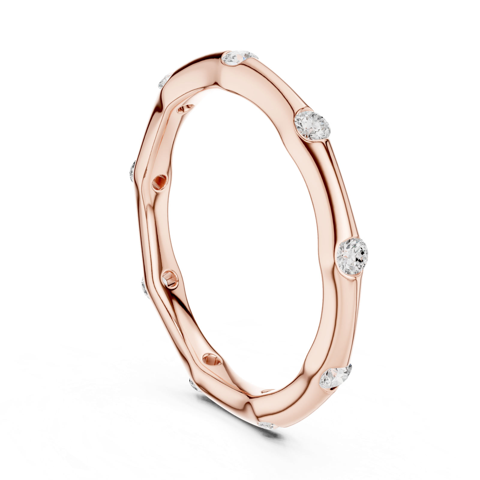 Gold Ring DDLR-421, Rose Gold