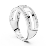 Gold Ring LR-01 (22), White Gold