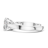 Gold Ring DDLR-052, White Gold, view 3