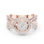 Gold Ring 19-120008L, Rose Gold