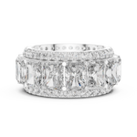 Gold Ring DDLR-243, White Gold, view 3