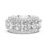 Gold Ring DDLR-243, White Gold, view 3