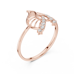 Gold Ring 1 (117), Rose Gold, view 2