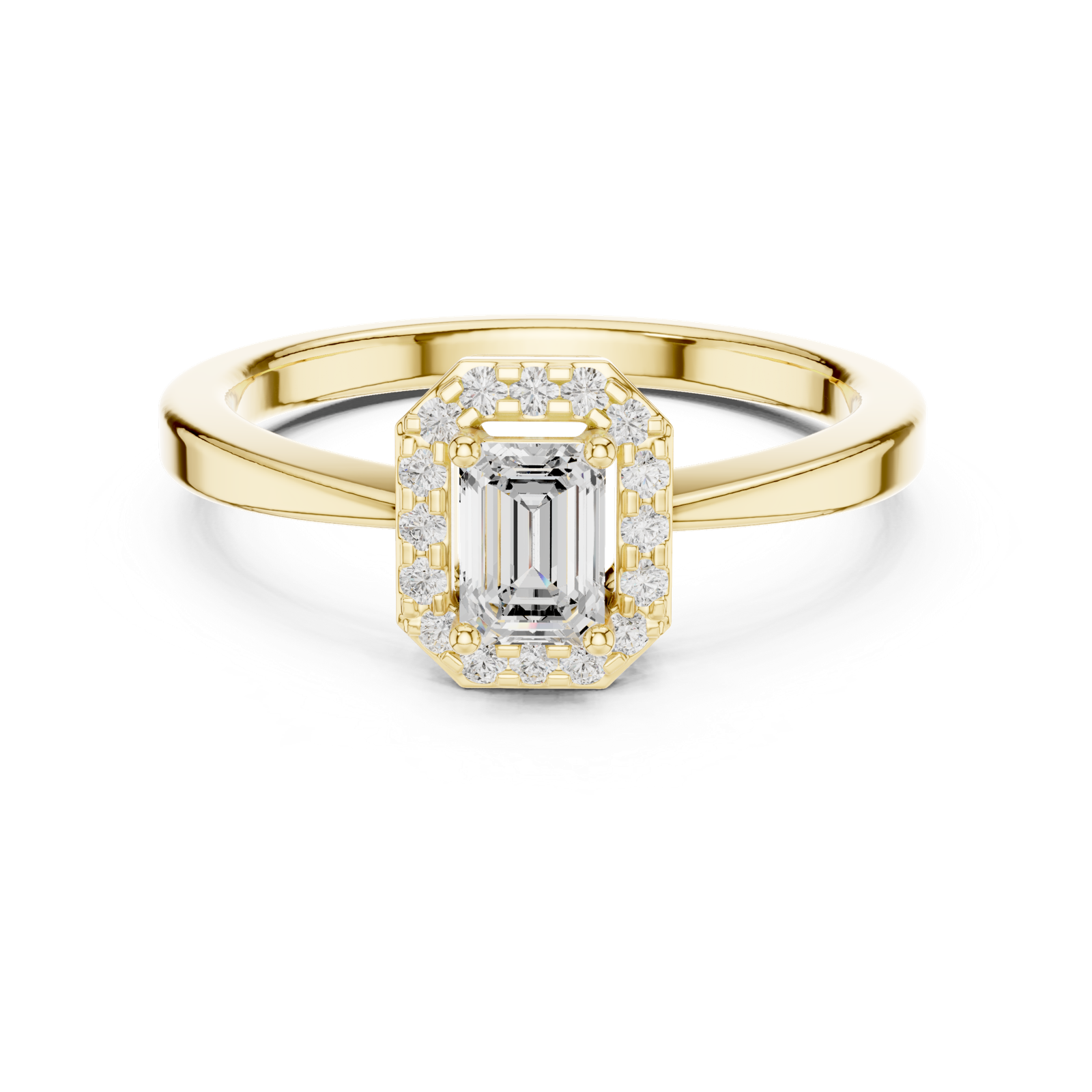 Gold Ring DDLR-493, Yellow Gold