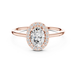 Gold Ring Ledis Ring, Rose Gold, view 4