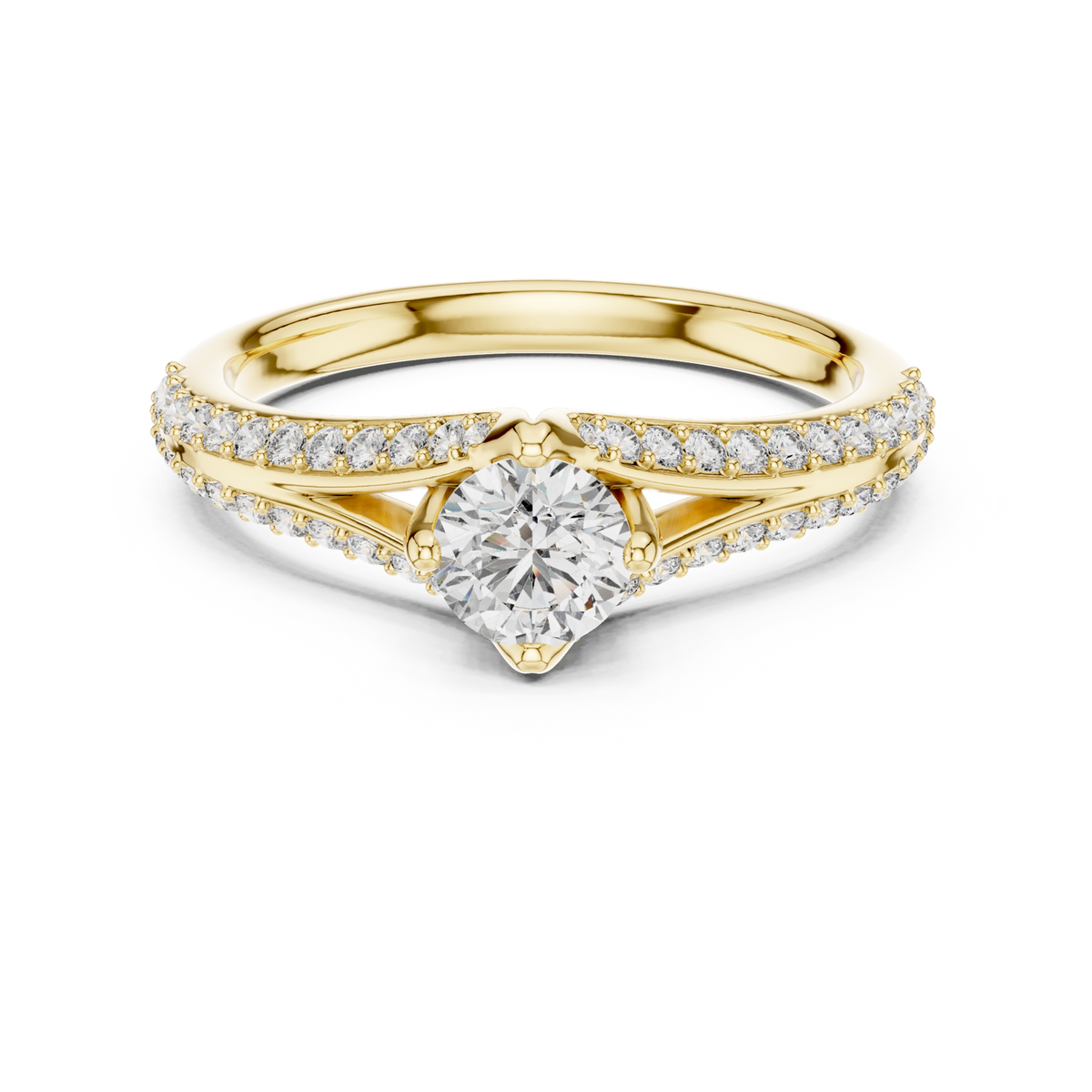 Gold Ring 00001L (3), Yellow Gold