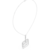 Gold Necklace SBWN (52), White Gold, view 2