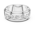 Gold Ring DDLR-425, White Gold, view 4