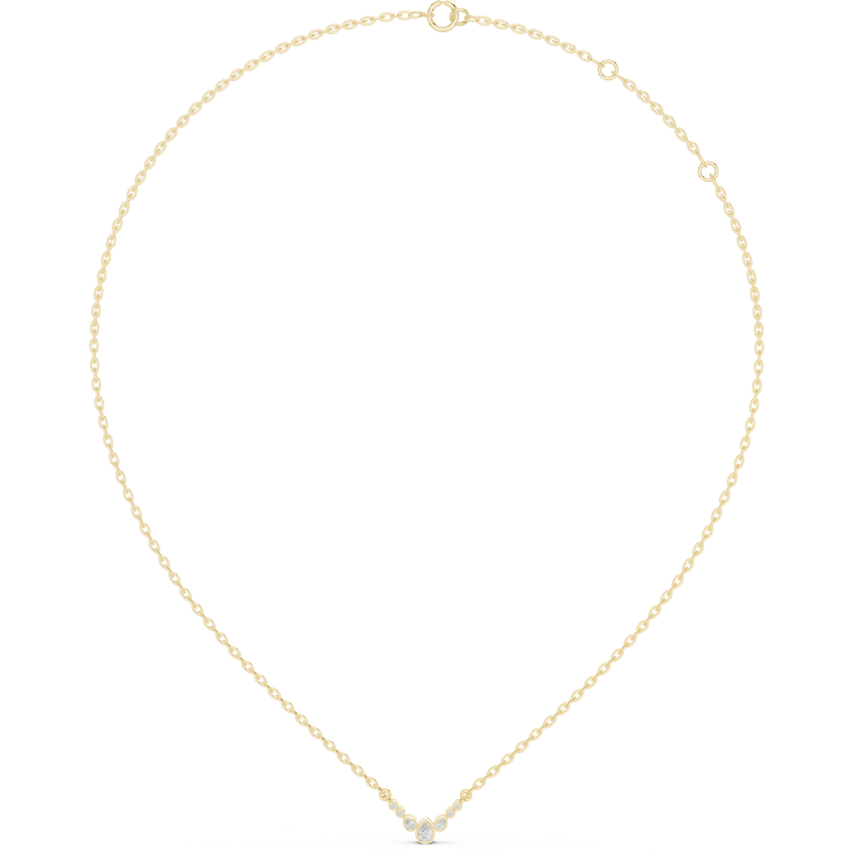 Gold Necklace SBWN (54), Yellow Gold