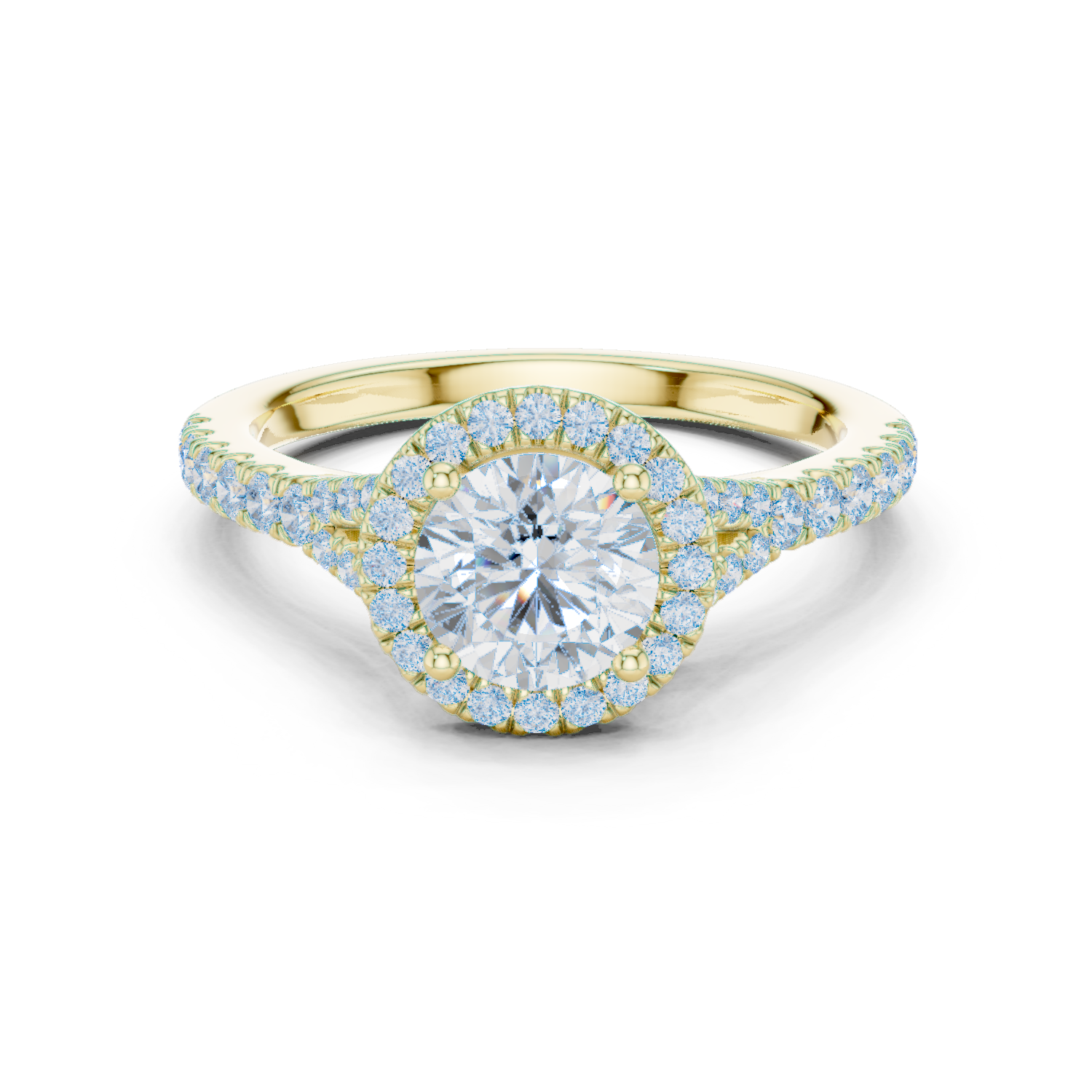 Gold Ring DDLR-914, Yellow Gold