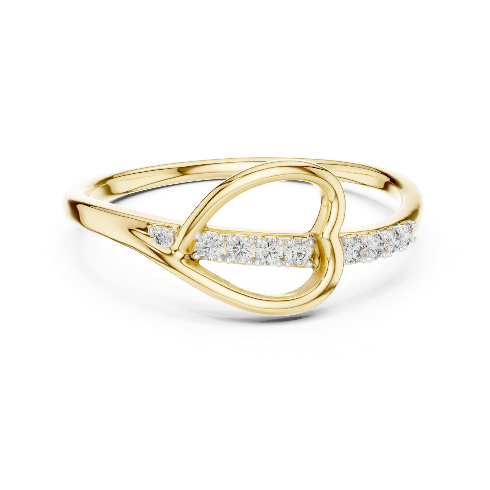 Gold Ring 12-10026@L, Yellow Gold