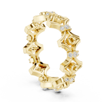 Gold Ring R47, Yellow Gold, view 1