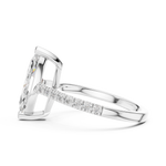 Gold Ring DDLR-877, White Gold, view 3