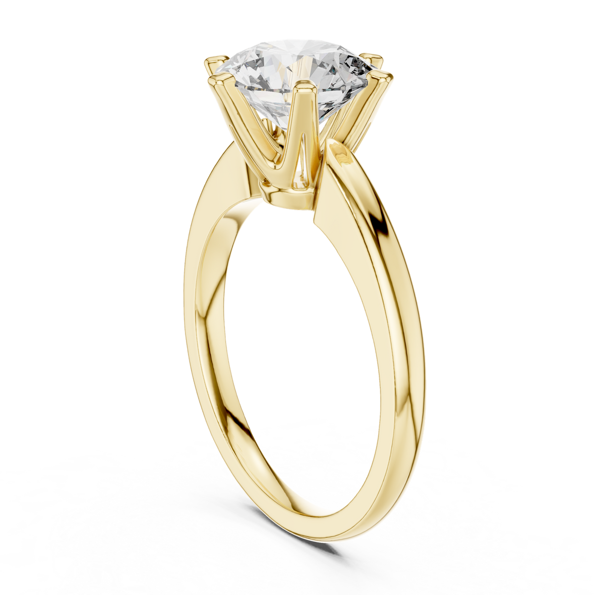 Gold Ring 00001L (36), Yellow Gold, view 1
