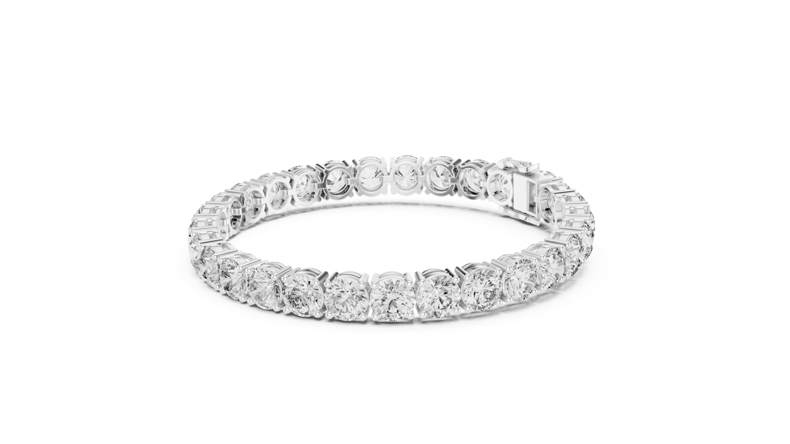 Gold Bracelet FBR0095-2 (1), White Gold, view 1