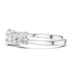 Gold Ring DDLR-681, White Gold, view 3