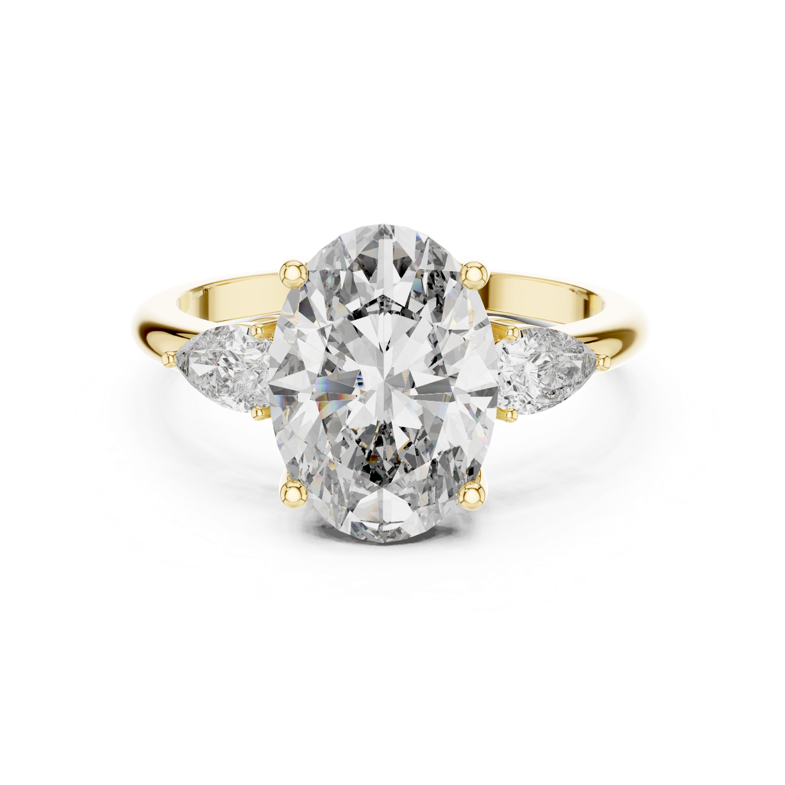 Gold Ring LR-0054, Yellow Gold