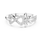 Gold Ring LR-01 (78), White Gold, view 4