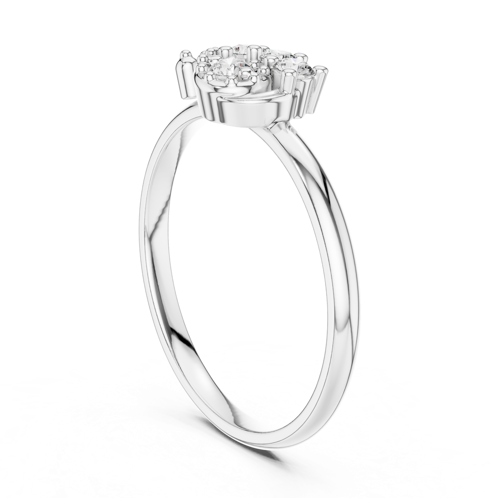 Gold Ring 1 (454), White Gold