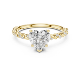 Gold Ring DDLR-396, Yellow Gold, view 4