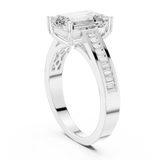 Gold Ring DDLR-357, White Gold, view 1