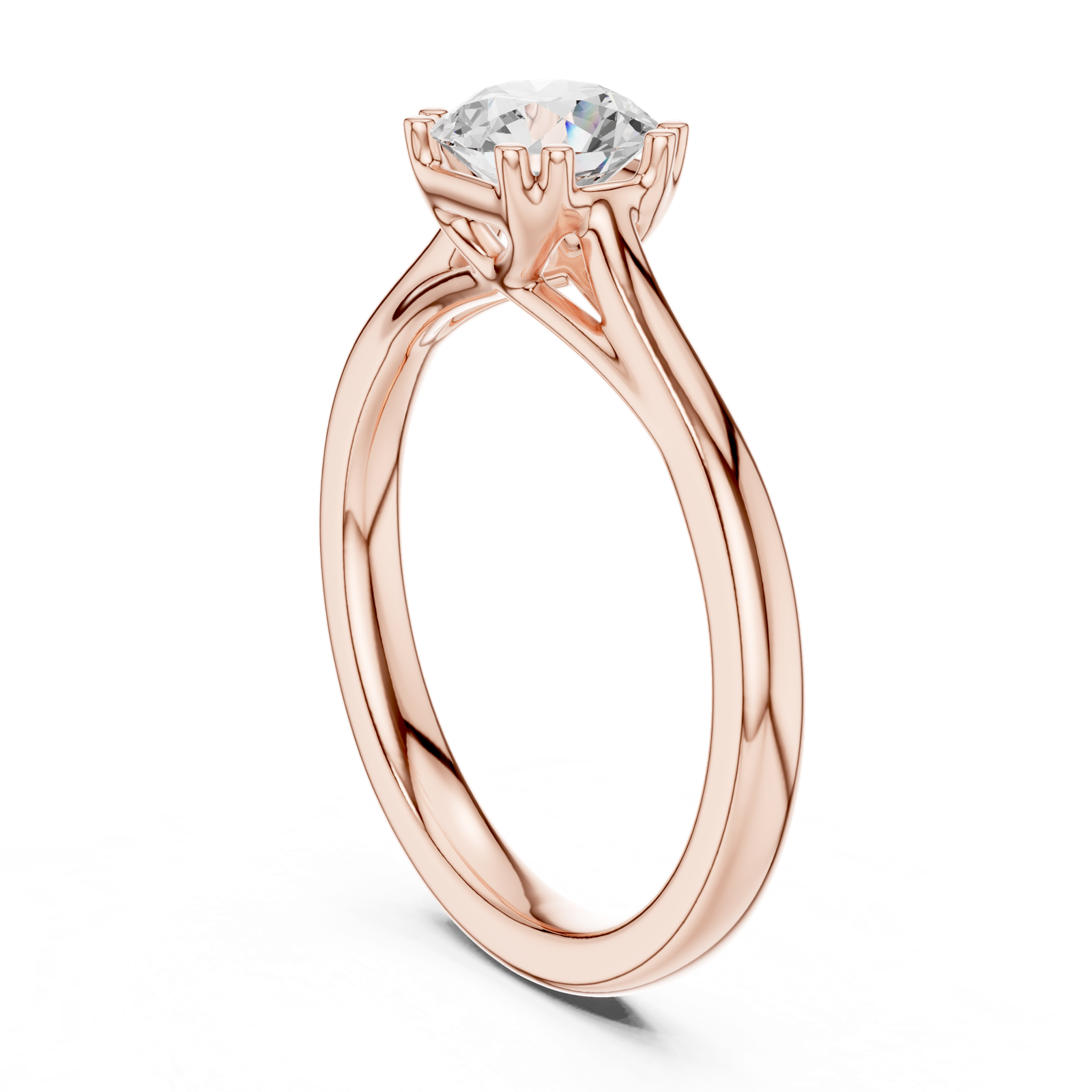 Gold Ring DDLR-550, Rose Gold