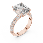 Gold Pendant 9-10022L_30, Rose Gold, view 2