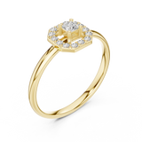 Gold Ring 1 (344), Yellow Gold, view 2