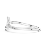 Gold Ring 12-10026@L, White Gold, view 3