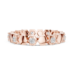 Gold Ring L22-R5, Rose Gold, view 3