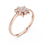 Gold Ring 1 (288), Rose Gold, view 2