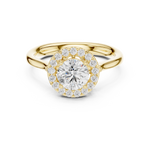 Gold Ring DDLR-652, Yellow Gold, view 4
