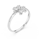 Gold Ring 1 (367), White Gold, view 2