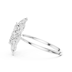 Gold Ring 1 (197), White Gold, view 3