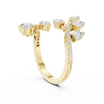 Gold Ring DDLR-852, Yellow Gold, view 1