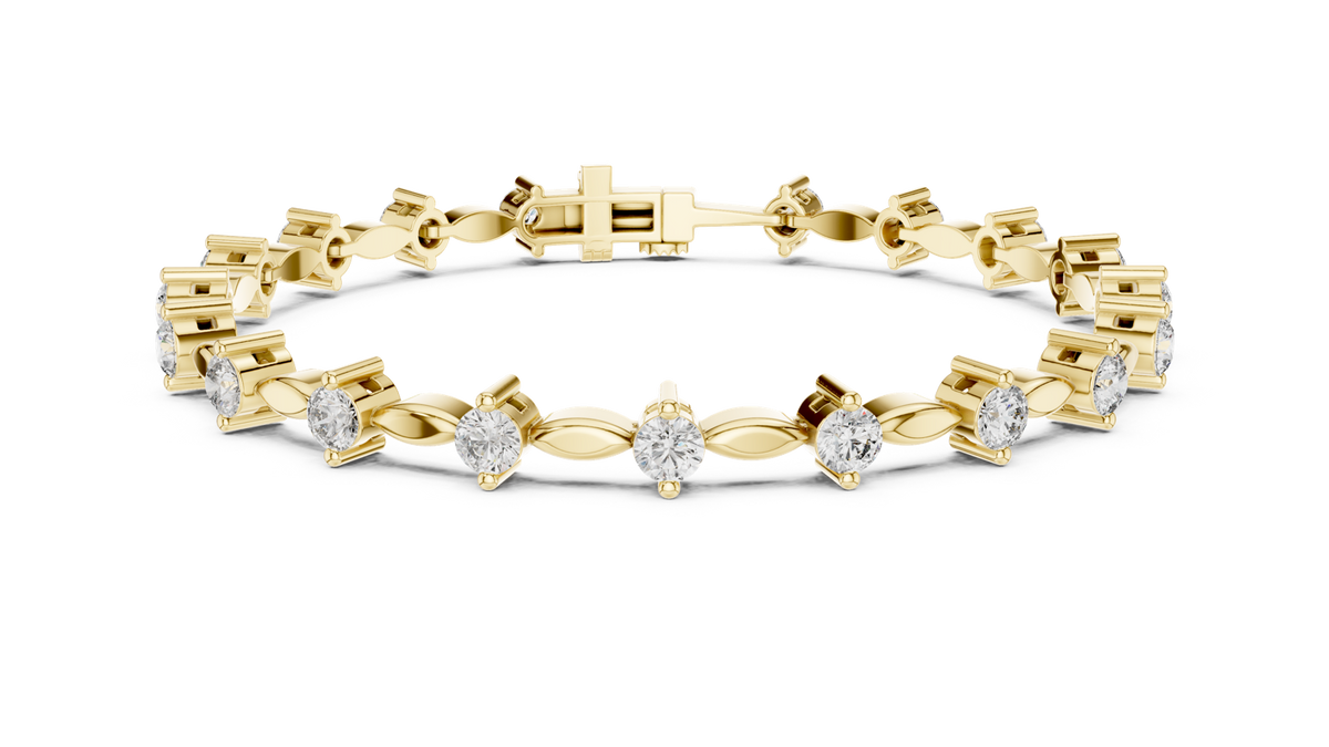 Gold Bracelet AK50101, Yellow Gold
