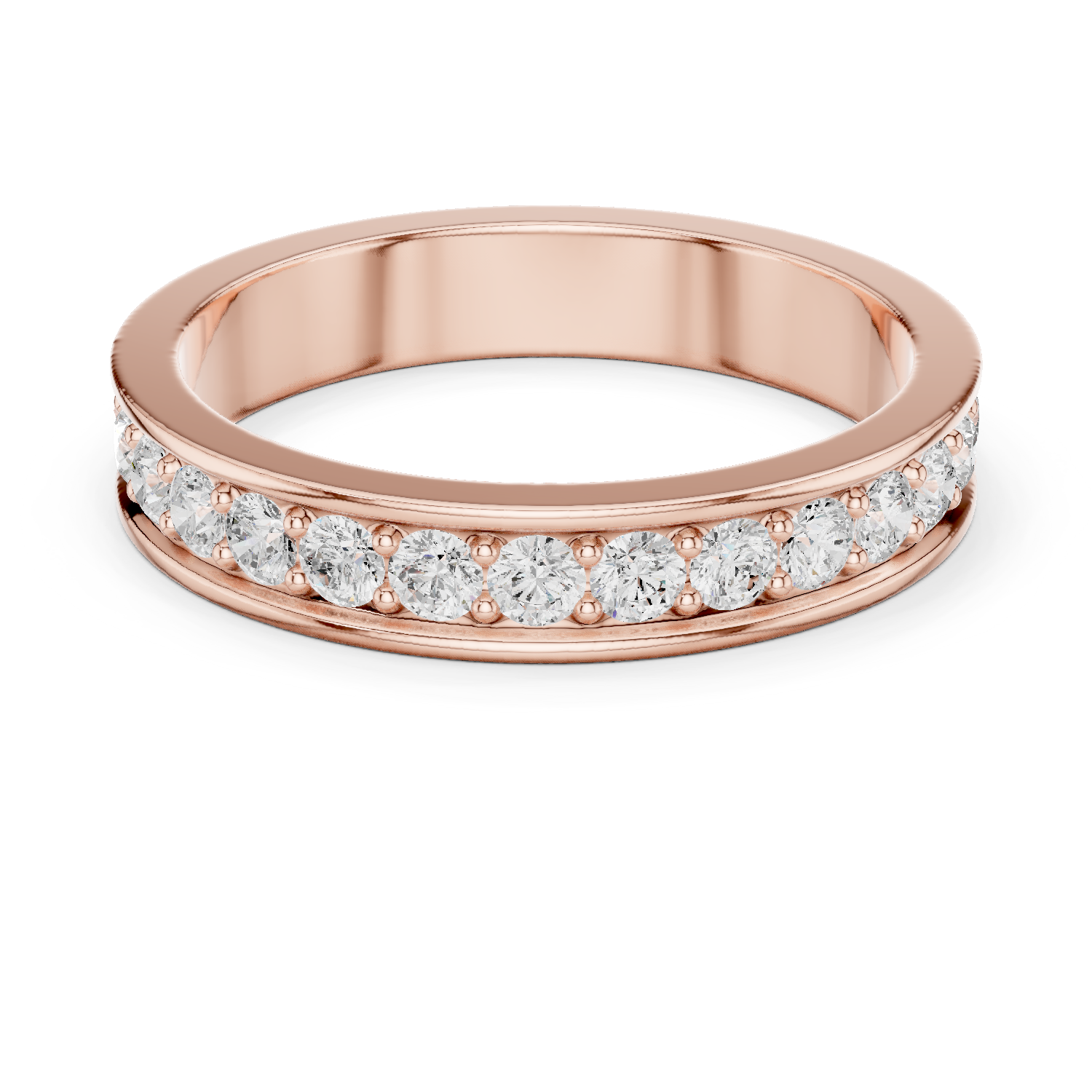 Gold Ring DDLR-1118, Rose Gold