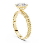 Gold Ring DDLR-805, Yellow Gold, view 1