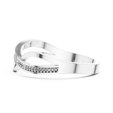 Gold Ring DDLR-738, White Gold, view 3
