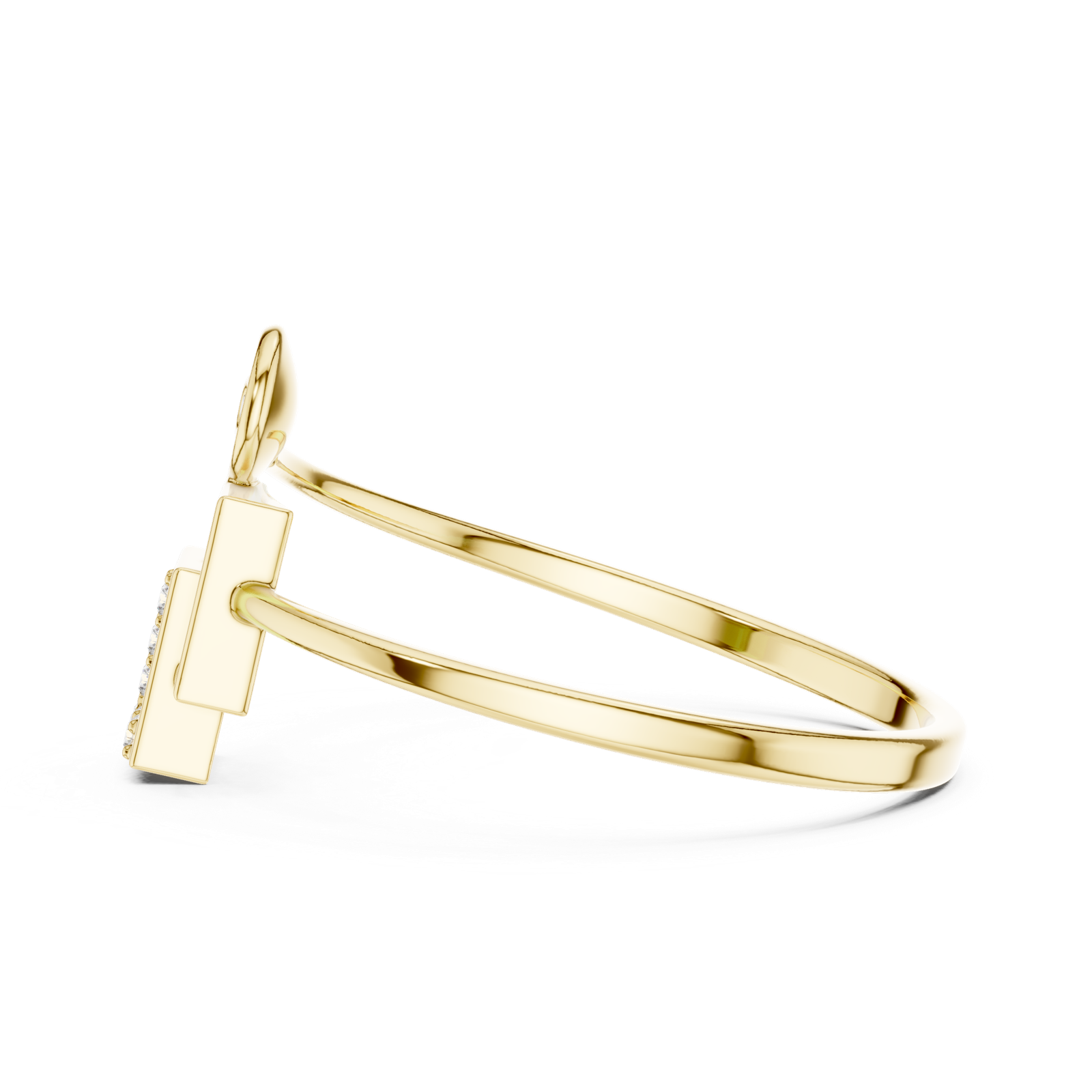 Gold Ring 1 (156), Yellow Gold, view 3