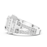 Gold Ring DDLR-266, White Gold, view 3