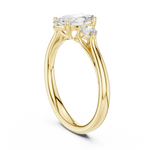 Gold Ring DDLR-726, Yellow Gold, view 1