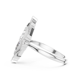 Gold Ring 00001L (2), White Gold, view 3