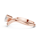 Gold Ring SBWR(30), Rose Gold, view 3