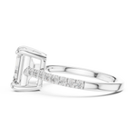 Gold Ring DDLR-876, White Gold, view 3