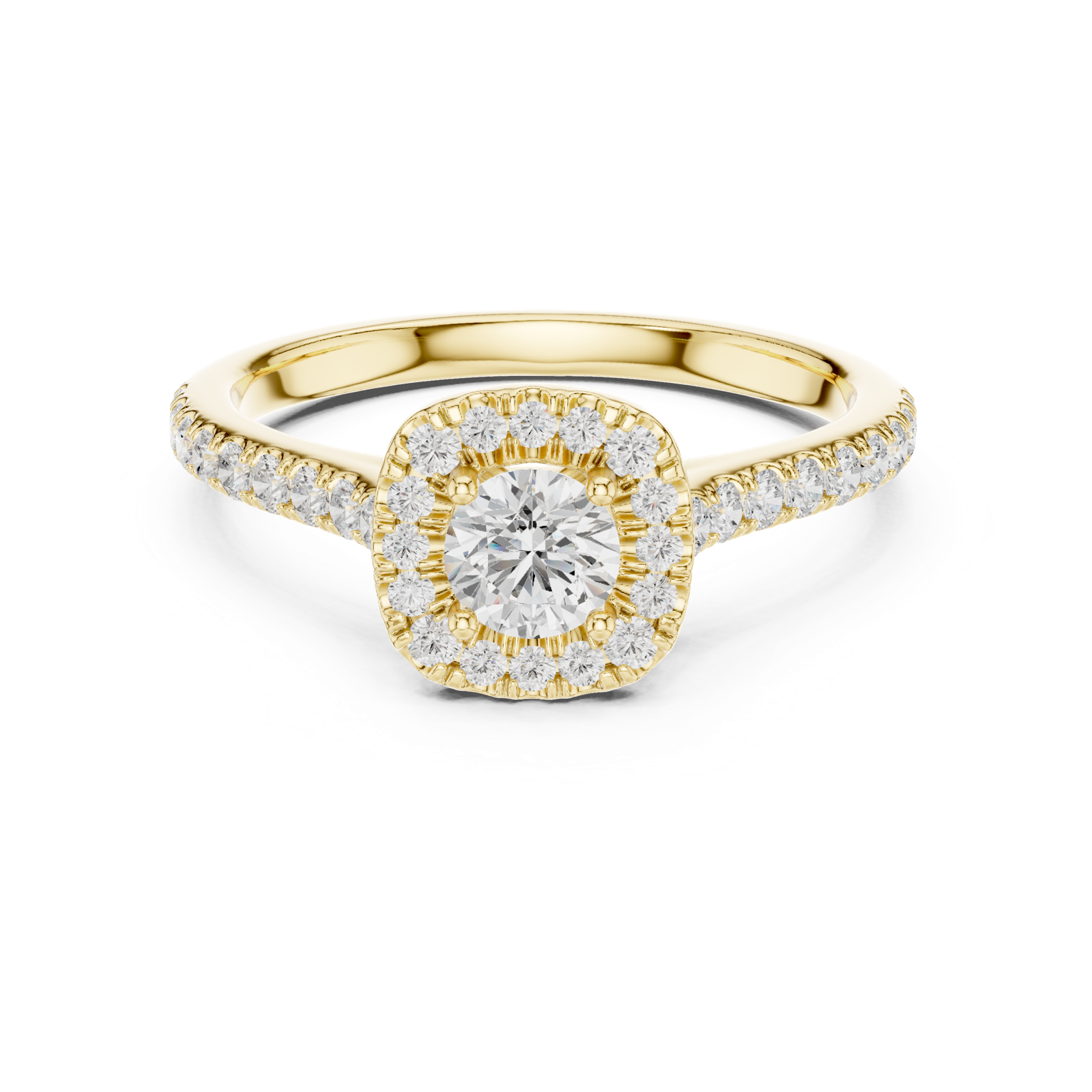 Gold Ring LR-0216, Yellow Gold, view 4