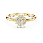 Gold Ring 1 (357), Yellow Gold, view 4