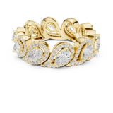 Gold Ring DDLR-306, Yellow Gold, view 4