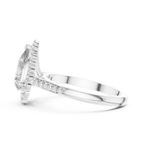 Gold Pendant 9-10028L_29, White Gold, view 3